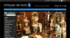 Desktop Screenshot of antiques-delaval.com